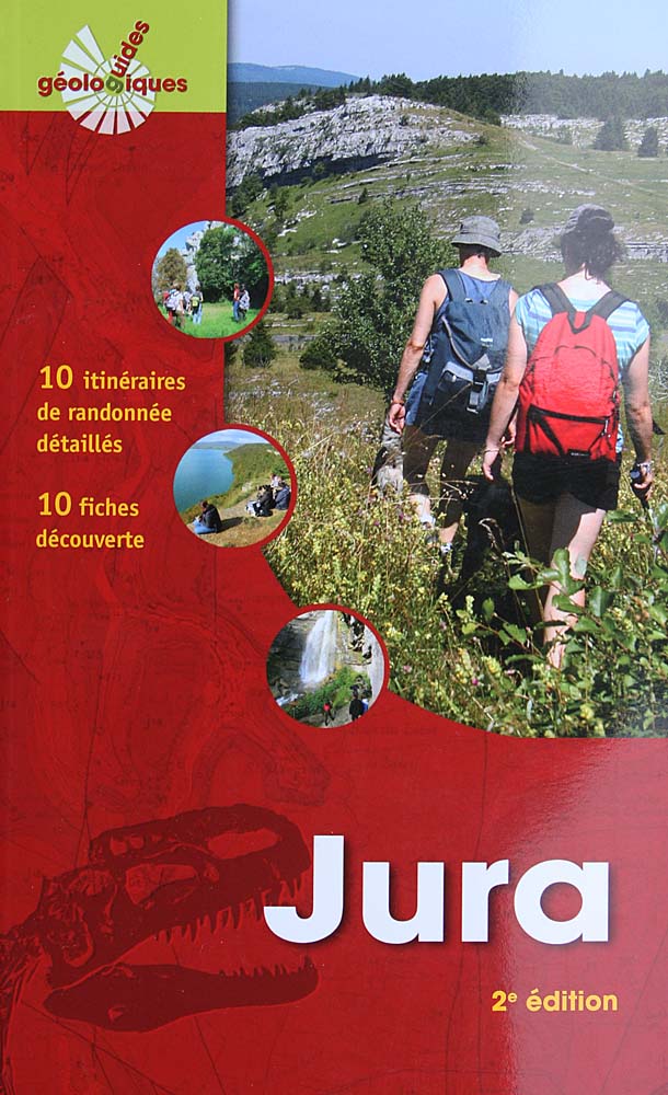 Couverture du livre 10 itinéraires géologiques dans le département du Jura<br>De Patrick Marcel